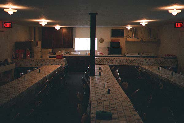 Inside kitchen